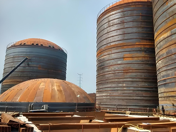 武义焦粉钢板仓